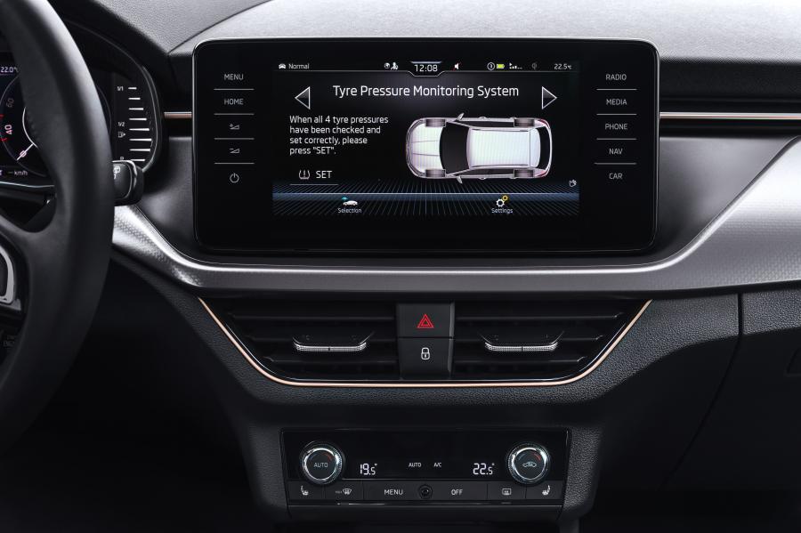 Детали интерьера Skoda Kamiq 2019 года  (WW) (фото 90 из 217)